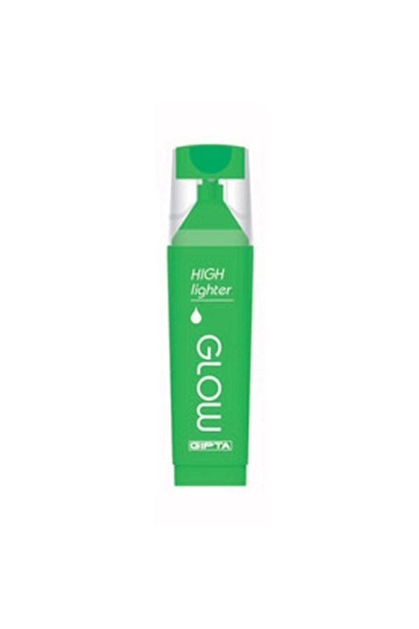 Gıpta-GIPTA F1572 - Neon Green Highlighter Glow Highlighter Pen 1