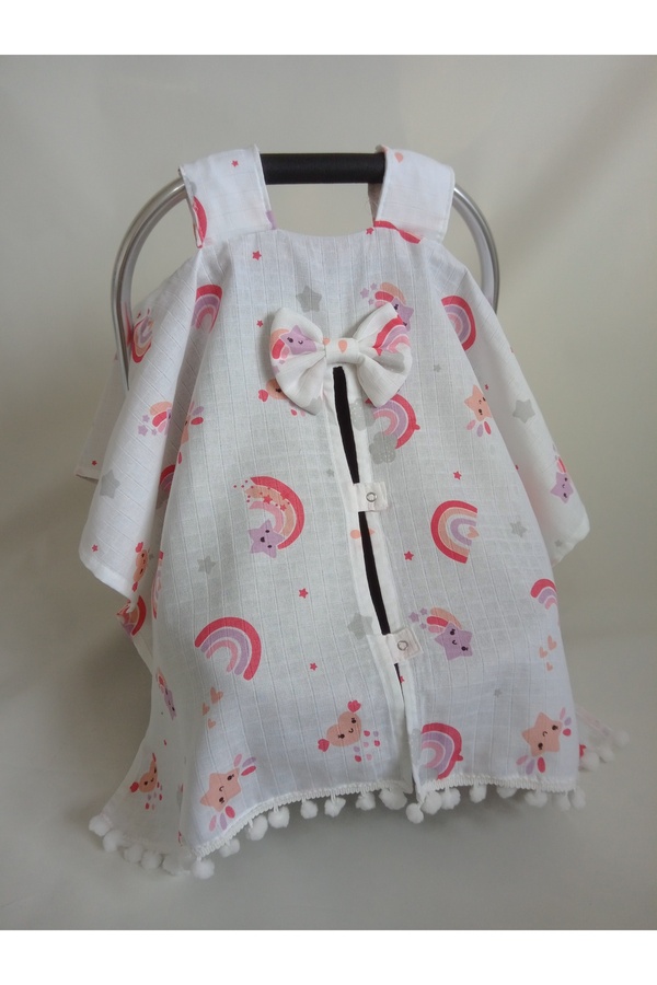 Wenaris % 100 pamuk muslin puset örtüsü