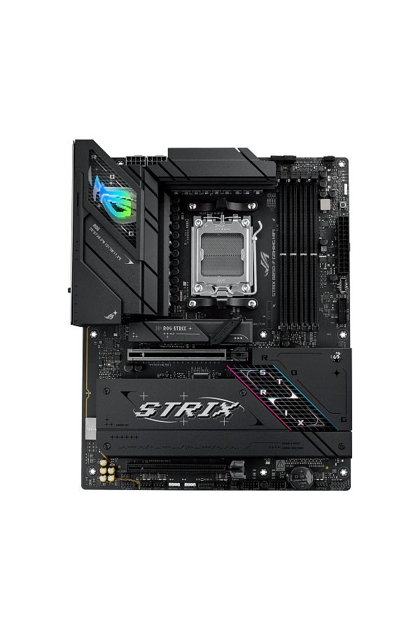 ASUS-ROG STRIX B850-F Gaming AMD B850 AM5 DDR5 8000 DP HDMI 4x M2 USB3.2 Gen 2x2 WiFi 7 - قناة مزدوجة 1
