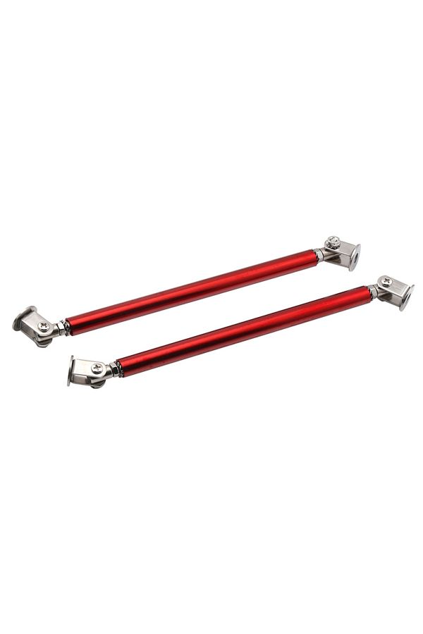 Choice-Pair 15cm Red Multifunction Paste Style Splitter Strut Rods Adjustable 15cm Front Splitter Support R 1