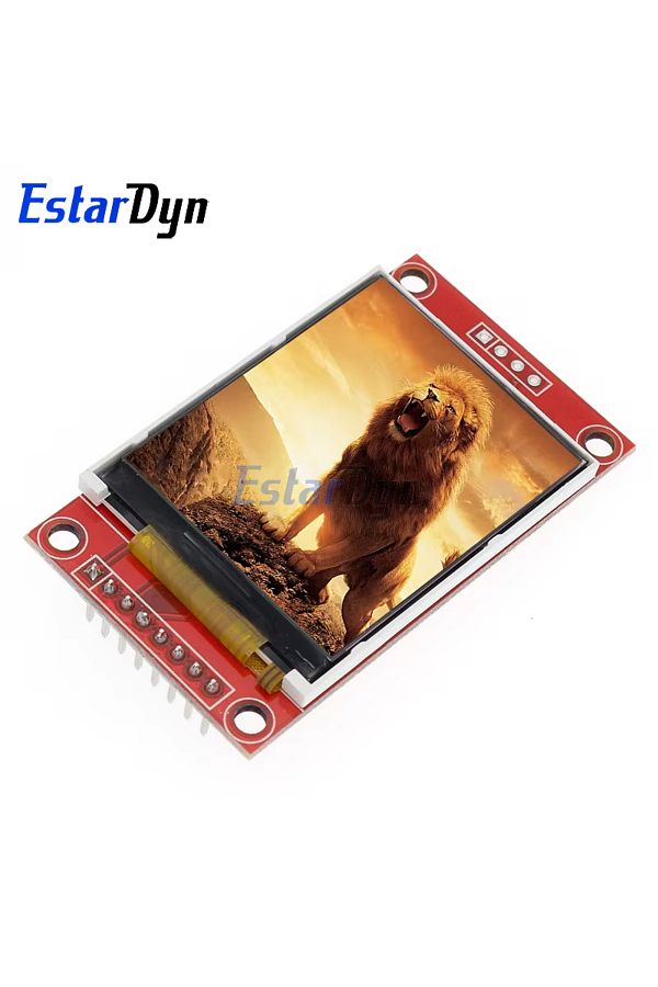 Estardyn-1.8 Inch Tft Module 1.77 1.8 Inch Tft Lcd Module Lcd Screen Spi Serial 51 Drivers 4 Io Driver Tft Re 1