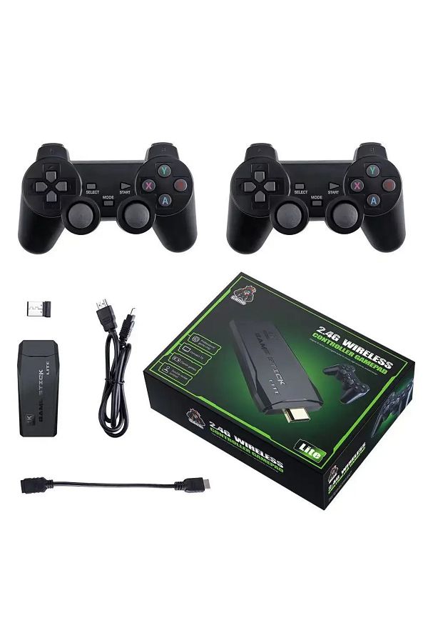 Choice-C N M8 M8 Game Console Built-in 20000 64gb Two-person Wireless Controller 2.4g Stick 4k Hd Ps1 Gba 1