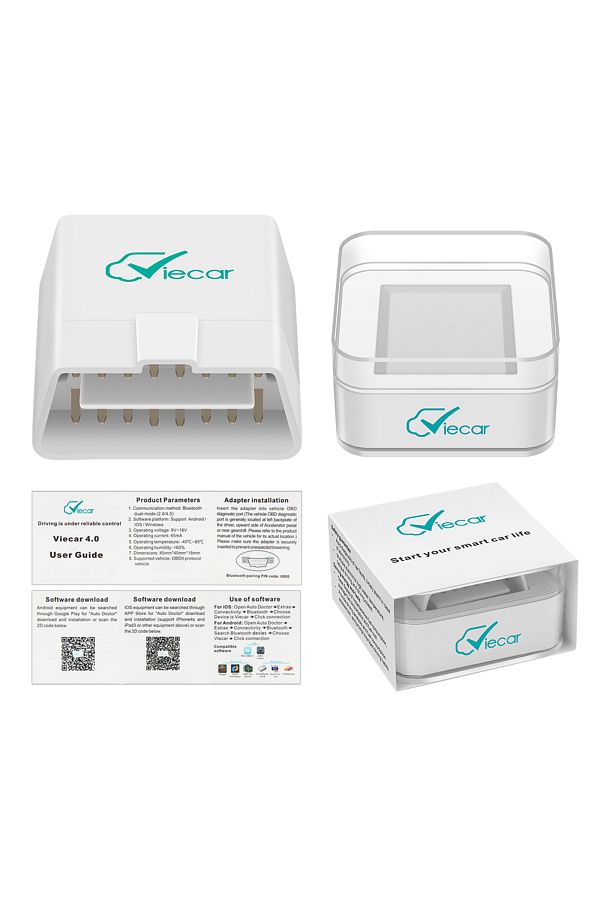 Choice-جهاز فحص السيارة Viecar ELM327 V1.5 بلوتوث 4.0 OBD 2 OBD2 PIC18F25K80 ELM 327 V1 5 OBDII... 1