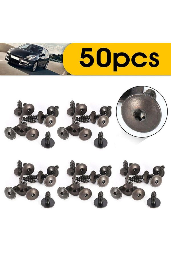 Choice-50pcs 20/50/100pcs/set Car Clips Fastener For Audi A1 A3 A4 La5 A6 La8 Q3 Q5 Q7 For Engine Splash Gu 1