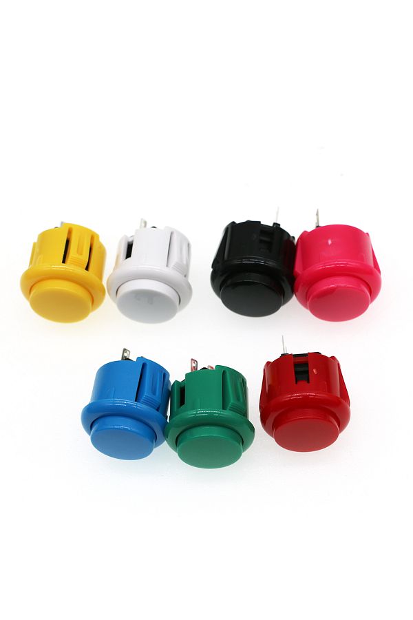 Choice-24mm Multi 10pcs Baolian 24mm 30mm Push Button Micro Switch Game Arcade Sanwa Hitbox Controller Neo 1