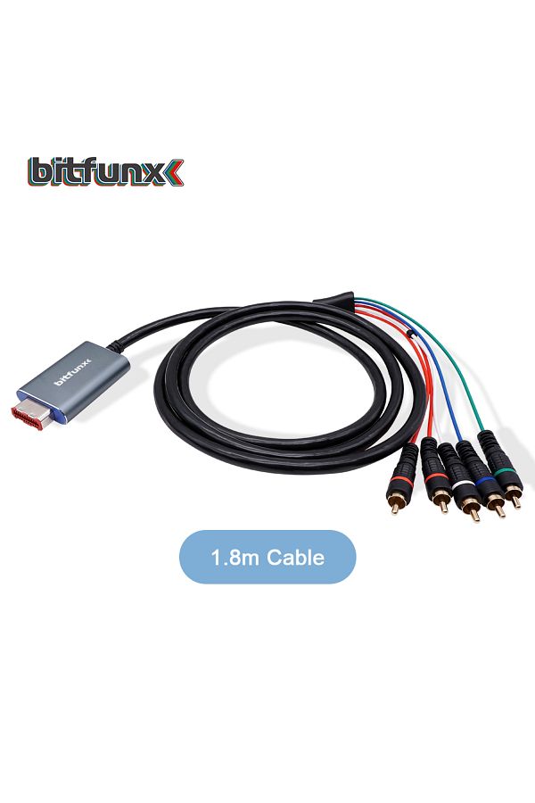 Choice-كابل فيديو مكون من Bitfunx من NGC، 5rca، Ypbpr، لجهاز Nintendo Gamecube، مخرج صوت رقمي NGC، H 1