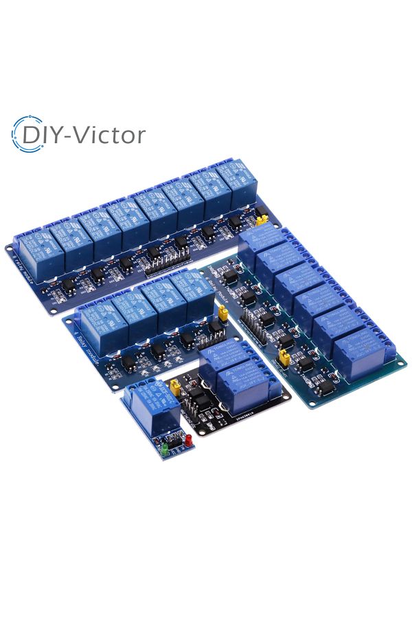 Choice-6 Channel Relay 5v 1 2 4 6 8 Channel Dc 5v 12v Relay Module With Optocoupler Low Level Trigger 1 Way 1
