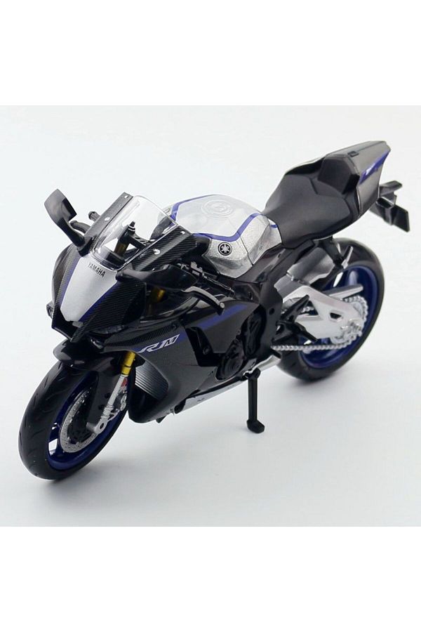 Choice-Black 1/12 Scale Yamaha Yzf-r1m Motorcycle Model Toy Alloy Diecast Simulation Models Motor Cycle Col 1