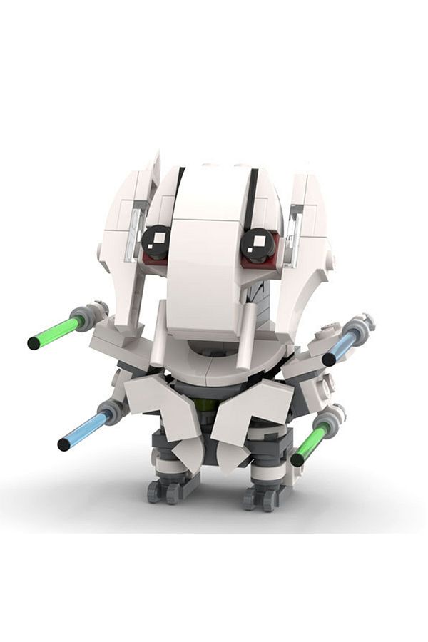 Choice-Bricklink MOC Star Movie Action Figures Brickheadz Sets Grievous Battle Droids Model Collection B... 1