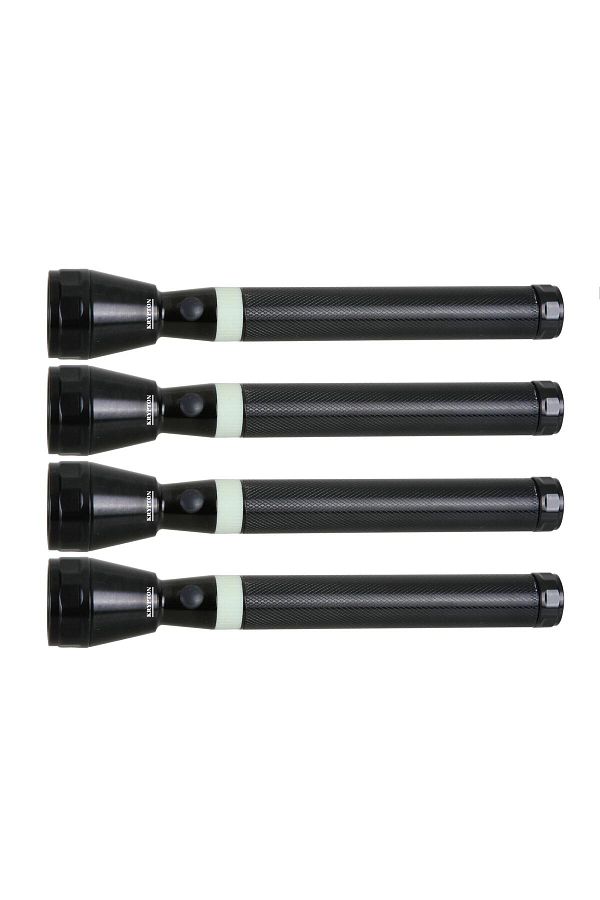 KRYPTON-Rechargeable LED Flashlight, 4PC - High Power Flashlight Super Bright CREE LED Torch Light - 1