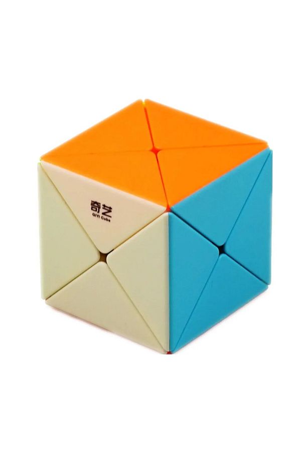Choice-Stickerless Qiyi X Cube 2x2x2 X-shaped Magic Cube Qiyi X Speed Cube 2x2 Strange-shape Puzzle Cube To 1