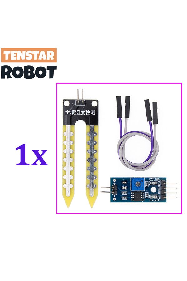 Choice-1pc Soil Sensor Lm393 Soil Moisture Hygrometer Detection Humidity Sensor Module Development Board Di 1