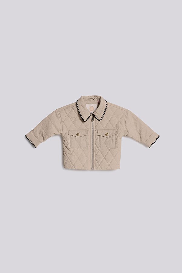 GB Baby BG Store Kız Bebek Bej Ceket