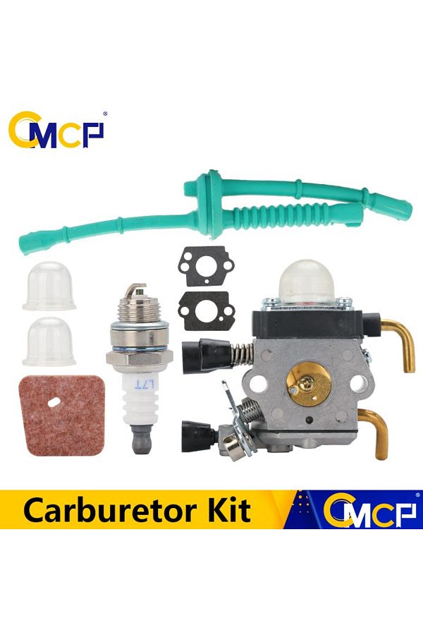 Choice-مجموعة واحدة من مكربن B CMCP لـ Stihl FS55 FS55R FS55RC Km55 Hl45km55r FS38 مقص حشائش مع 1