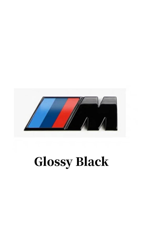 BMW M Emblem Rear Trunk M Sport Logo Badge In Black - Foto 5