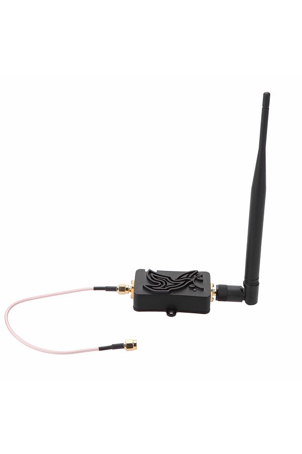 Choice-Black 4w 4000mw 802.11b/g/n Wifi Wireless Amplifier Router 2.4ghz Wlan Zigbee Bt Signal Booster With 1