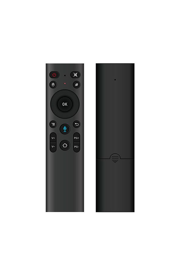 Choice-Black 2.4g Wireless Voice Remote Control Gyroscope Controller With Usb Receiver Q5 Air Mouse Remote 1