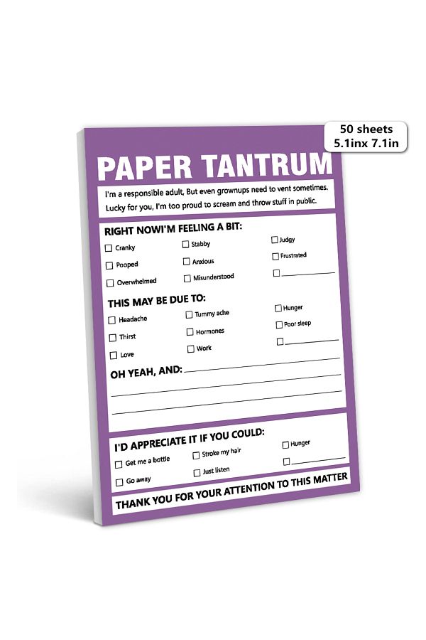 Choice-Purple 1pc To-do Notepad - 50 Sheet Daily Planner Notepad, 5.1x7.1 Inch, Tear-off Notepad, Home, Off 1