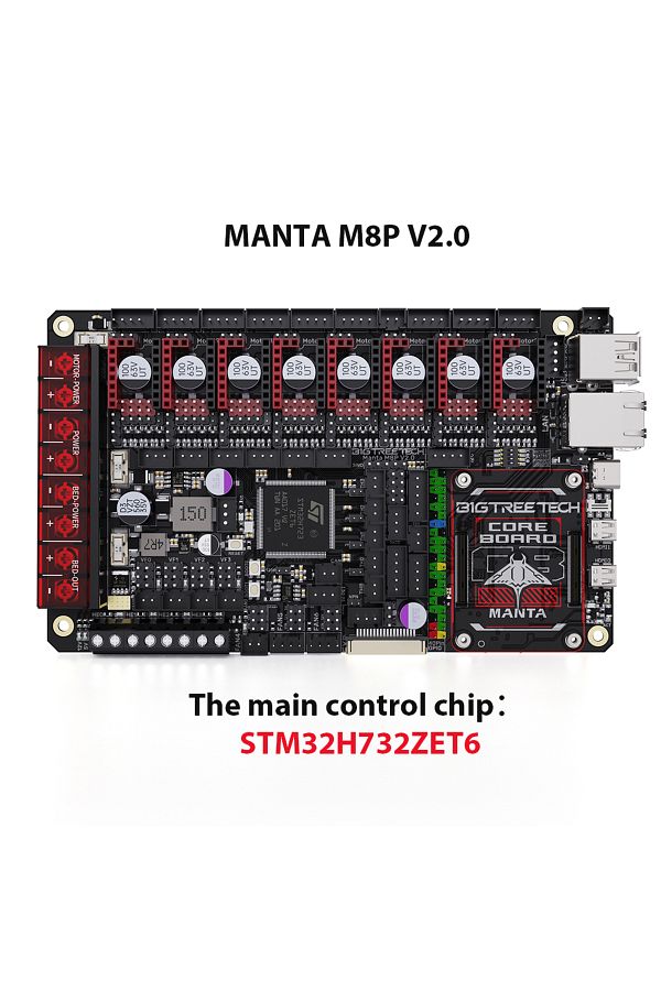 Choice-Manta M8p V2.0 Bigtreetech Manta M8p M5p M4p Motherboard 32bit Klipper Marlin Vs Raspberry Pi Cm4 Fo 1