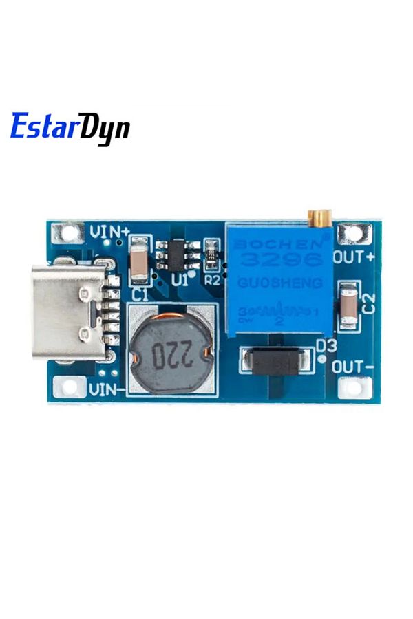 Estardyn-Mt3608-type-c Usb Mt3608 Dc-dc Step Up Converter Booster Power Supply Module Boost Step-up Board Max 1