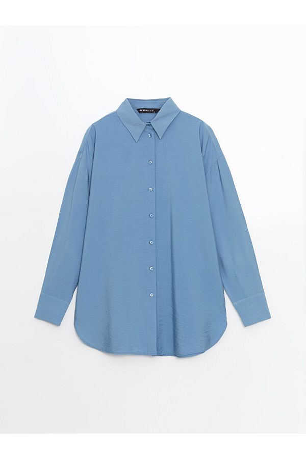 LC Waikiki-Cămașă de damă oversize de sezon nou tunică - S5GO21Z8 1