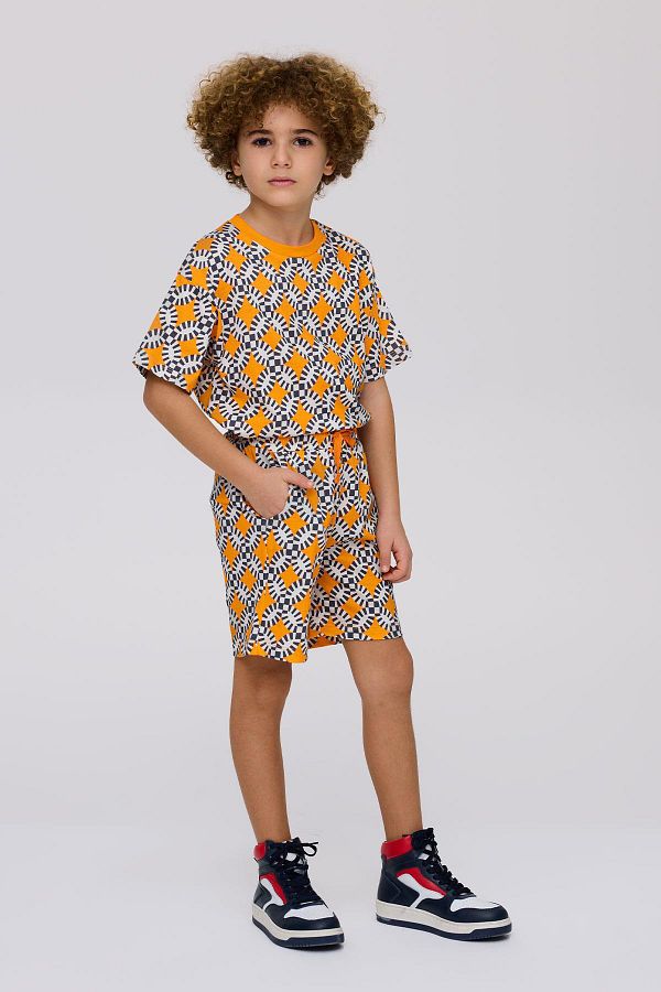 Nebbati-BG Store Boys Patterned Shorts 1