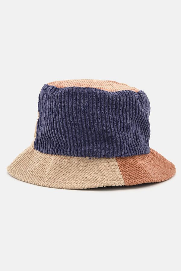 Rampage-Women Corduroy Bucket Hat, Brown 1