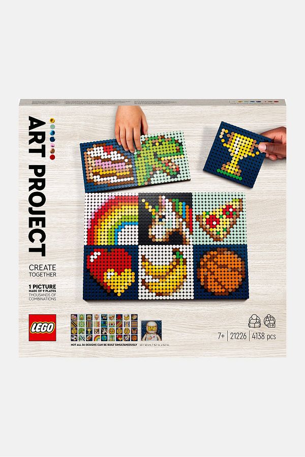 LEGO-LEGO Art Project Create Together 21226 Building Kit 4,138 Pieces 1