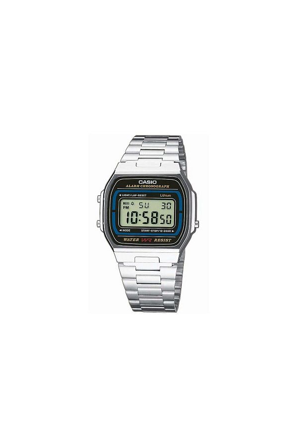 Casio-Ceas bărbătesc A164WA-1VES, cuarț, 35mm, 3ATM 1