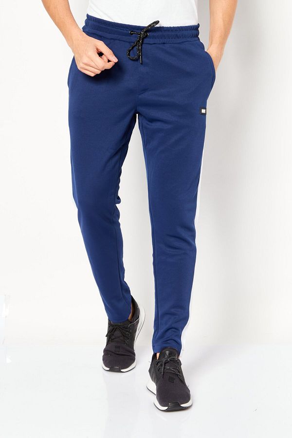 Dkny-Men Sportswear Fit Training Track Pants, Navy 1