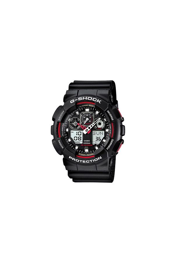 Casio-Mens Watch GA-100-1A4ER, Quartz, 51mm, 20ATM 1
