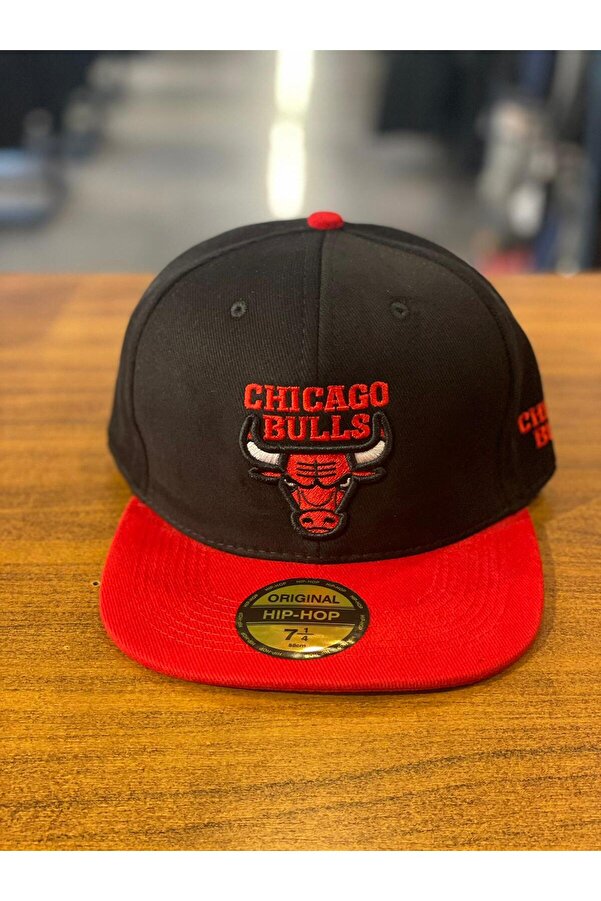 Hip Hop Snapback Red Bull Lost Chicago Bulls Embroidered Black