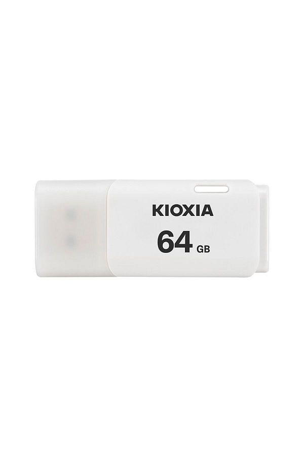 Kioxia-ذاكرة نقل USB سعة 64 جيجابايت U202 USB 2.0 باللون الأبيض Lu202w064gg4 1