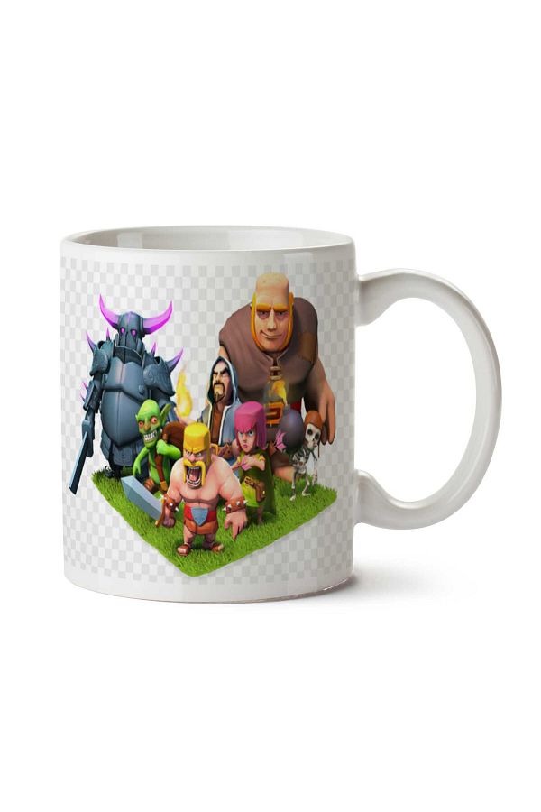 ART HEDİYE-Clash of Clans Supercell Mobile Game Two Side Printed Mug 1