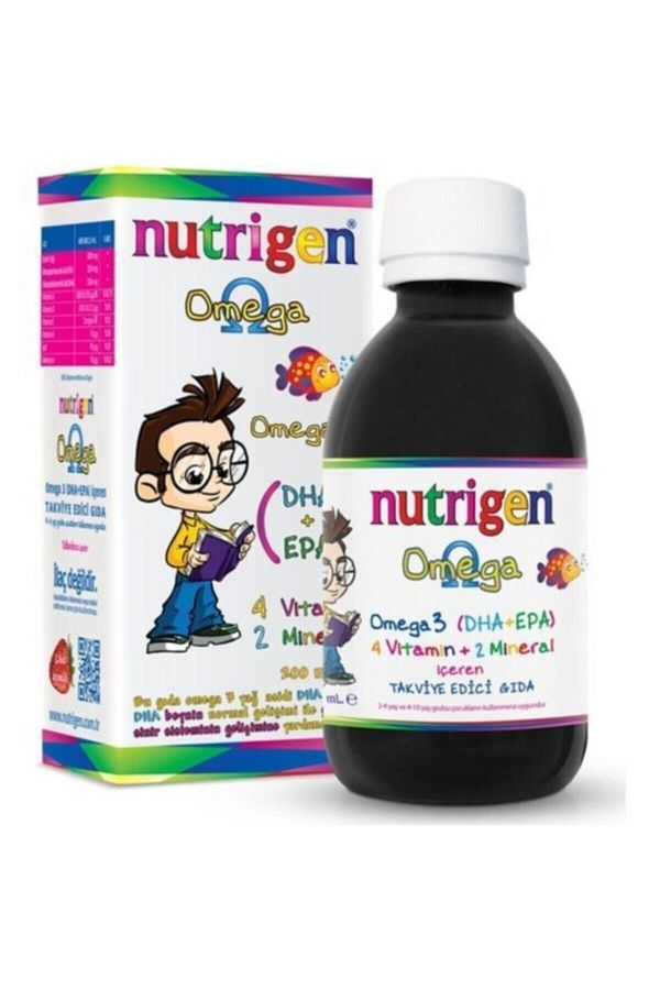 Nutrigen-Omega 200 ml Syrup - 8692860200205 1