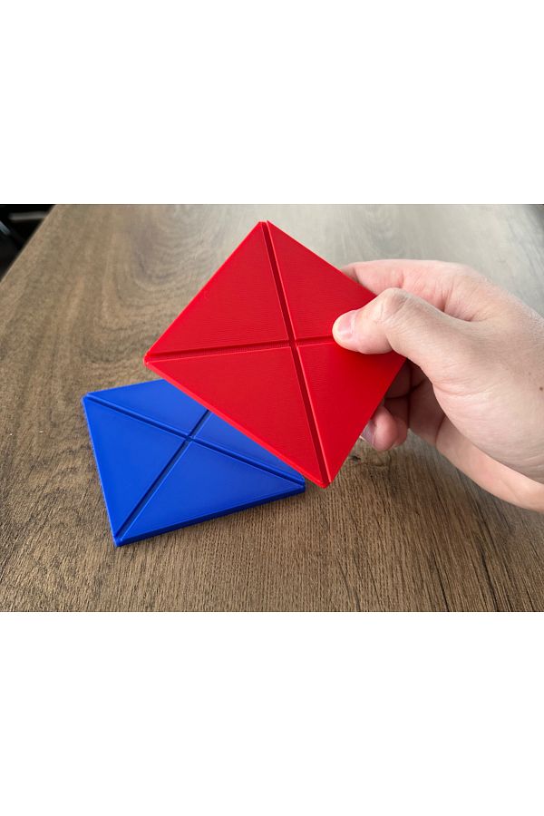 Squid Game-Ddakji Flip Game Coasters – Carry Game Excitement to Your Desk! 1