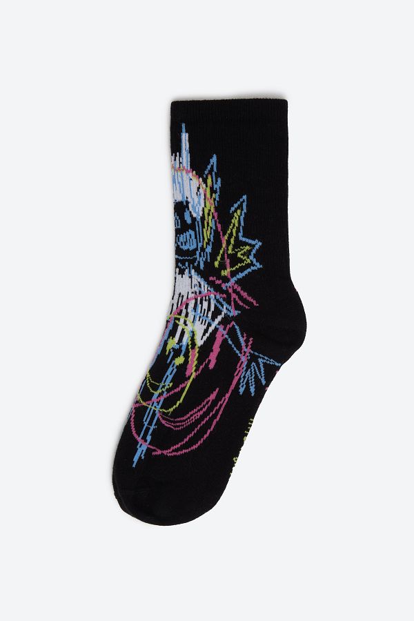 Hype of Steps-Just Scribble - Drawing Patterned Socks 1