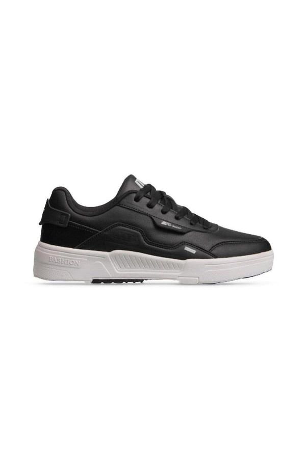 M.P.-MP StreetVenture Men's Lace-up BLACK-WHITE Sneakers 1