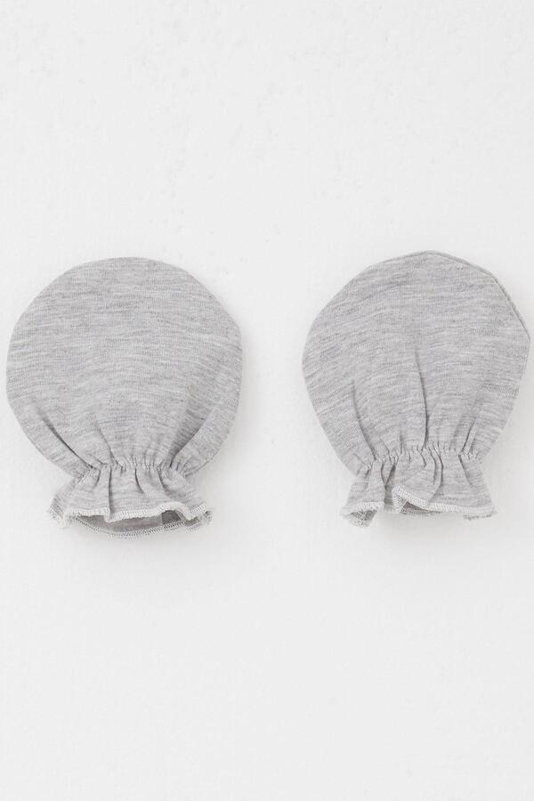 Breeze Yenidoğan Bebek Eldiven Basic Standart, Gri