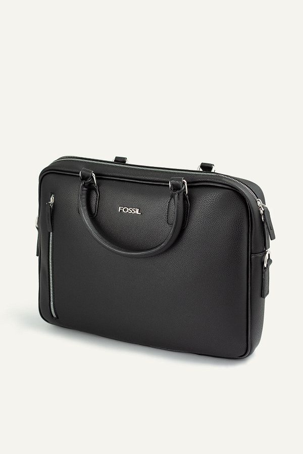 Fossil 2036 Vegan Leather Laptop Bag Briefcase Unisex