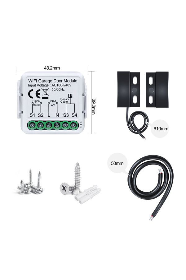 Choice-Garage Door Module Girier Wifi Smart Garage Door Opener Controller Works With Alexa Google Home Assi 1