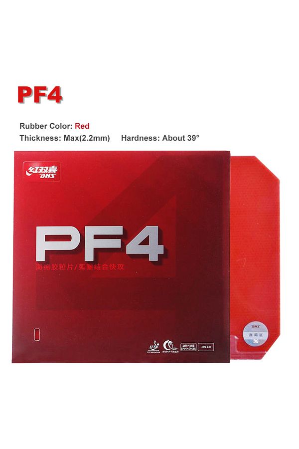 Choice-Original DHS PF4 50 Table Tennis Rubber Sticky Pimples-in PF4 Ping Pong Rubber for Loop Driving w... 1