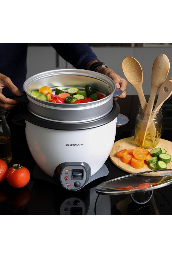 Olsenmark-Automatic Rice Cooker, 1.8L | 4 In 1 - Multi-Function 1