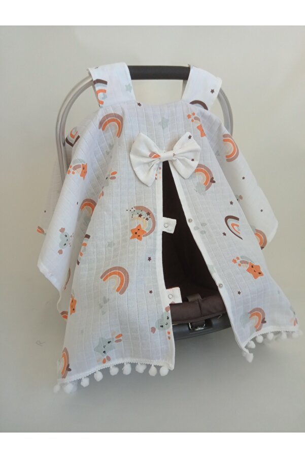 Wenaris % 100 pamuk muslin puset örtüsü