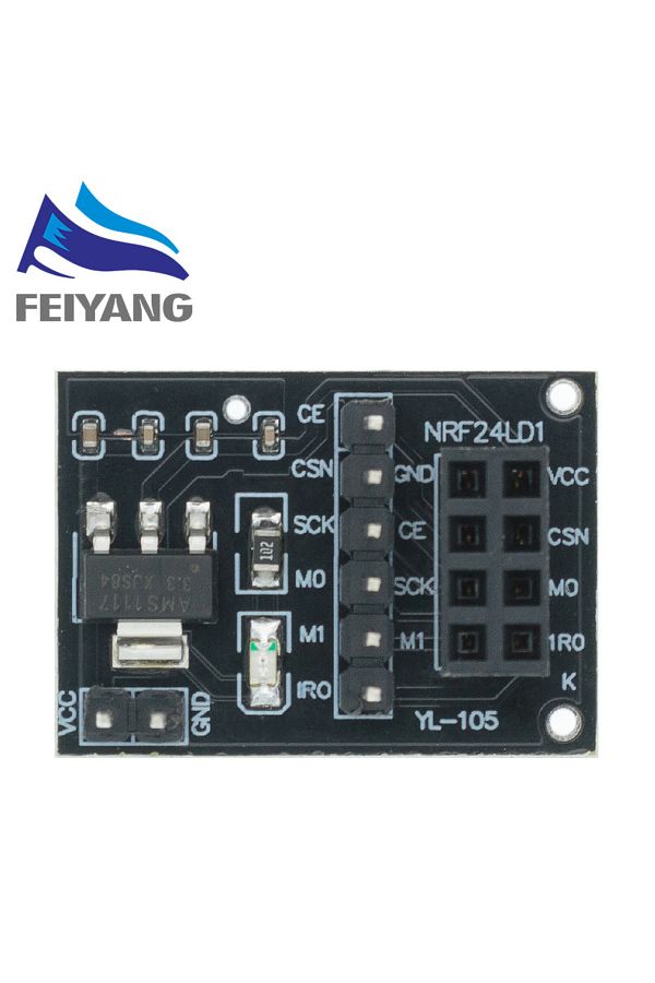 Choice-Socket Nrf24l01 2.4g Wireless Data Transmission Module 2.4ghz Nrf24l01 Upgrade Version Nrf24l01 Pa 1