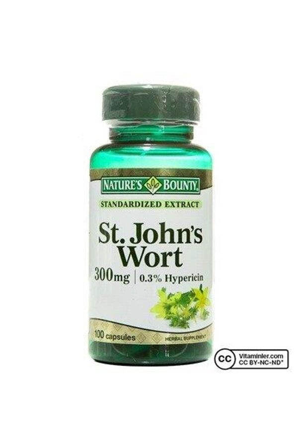 Nature's Bounty-St. John's Wort 300 Mg 100 Capsules 1