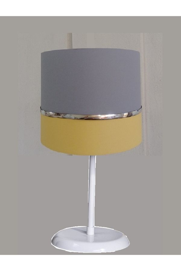 ONAY AVM-Lampshade Grey Yellow Bedroom - for Children, Teenagers and Babies (Avm - 8391) 1