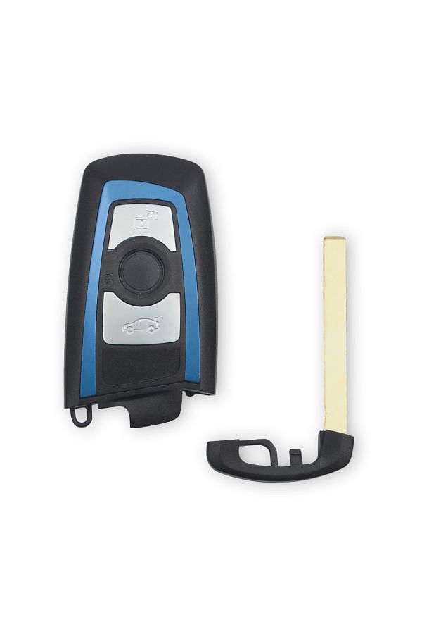 KEYYOU-3 Button Bule 3/4 Buttons Remote Smart Car Key Shell For Bmw Cas4 F 3 5 7 Series F10 F20 F30 1