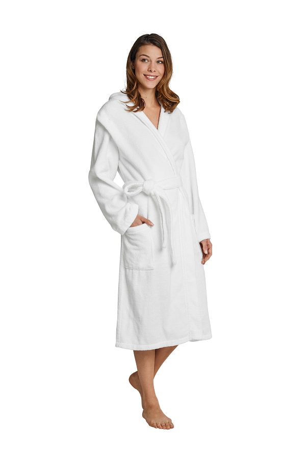 Schiesser-Bademantel Essentials Bade-mantel Sauna Morgen-mantel Lounge 1