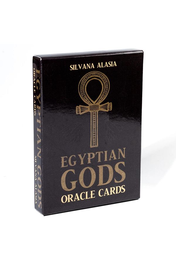 Choice-Light Grey Egyptian Gods Oracle Cards By Silvana Alasia 36 Cards Deck Ancient The Romantic Faery Ora 1